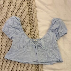 Aritzia Kaia Top - Baby Blue
